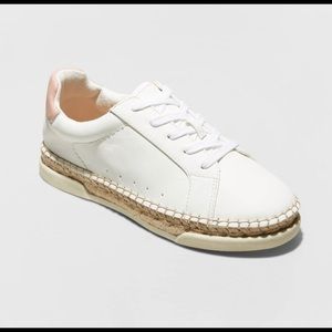 White Espadrille Sneaker